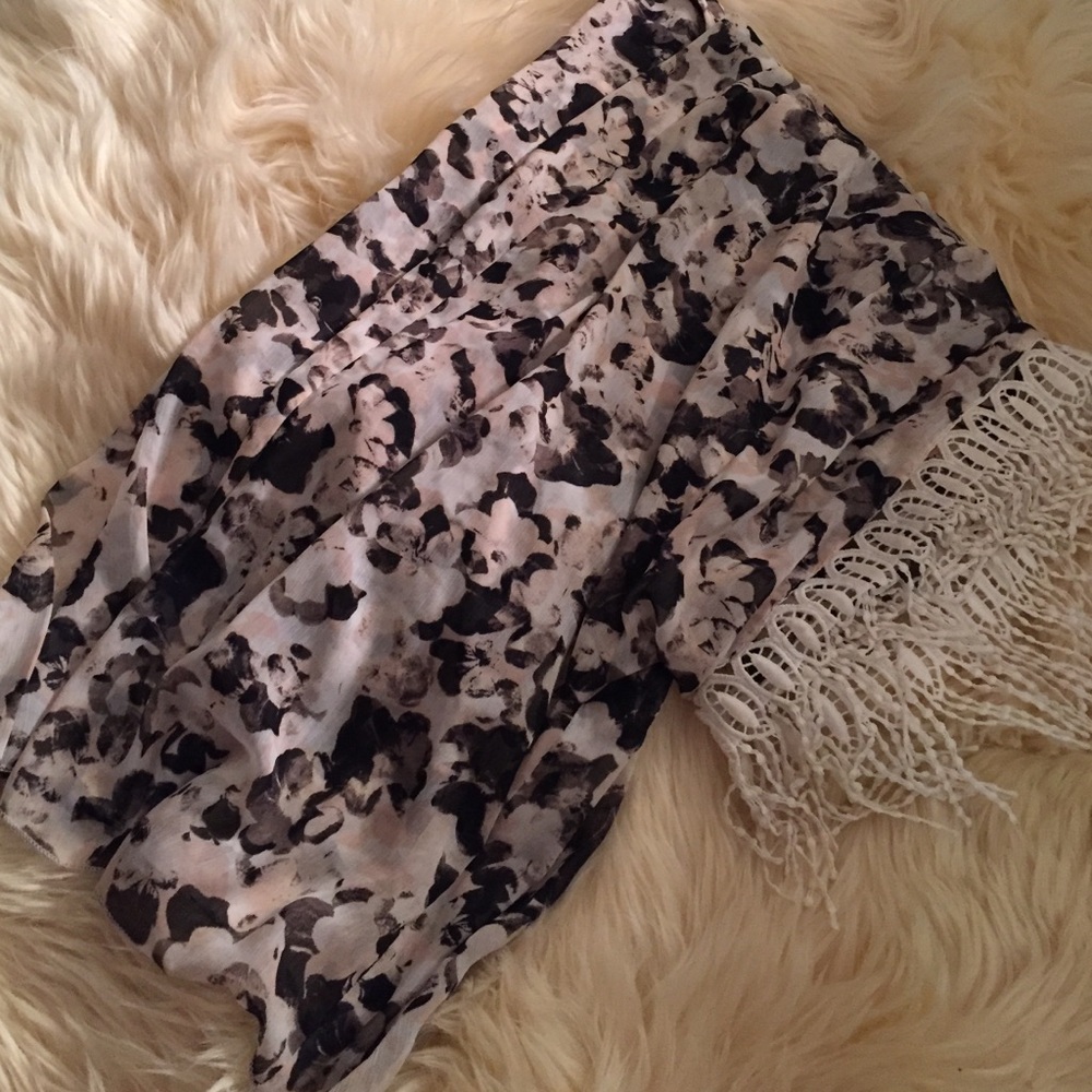 Floral Poncho