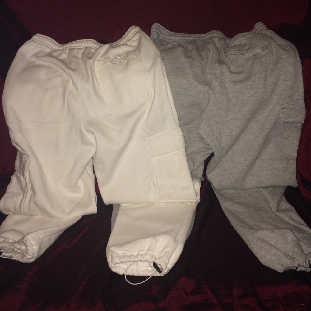 2 pairs of sweat pants