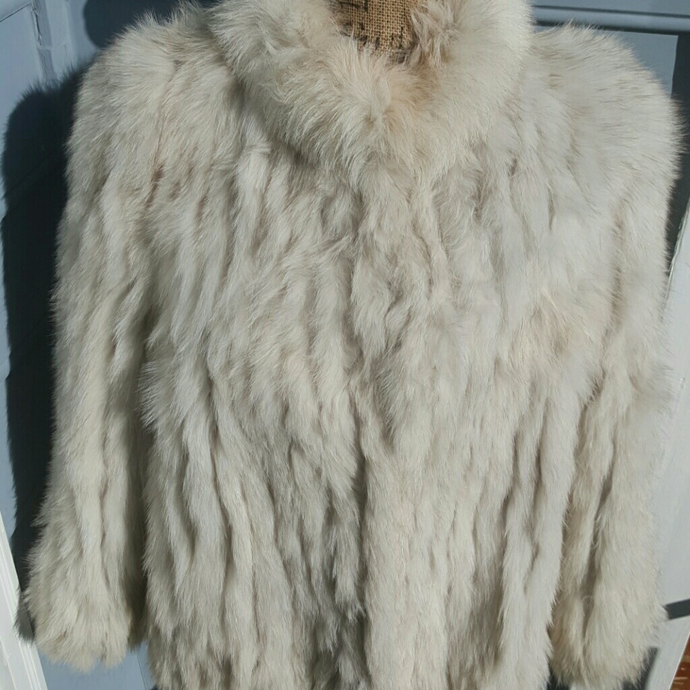 KEEPING❤️Vintage 1980's NIKI-100% Fox fur jacket - Picture 3 of 5