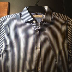 Burberry classic bengal stripe shirt
