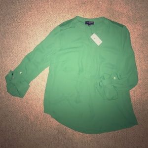 Green limited blouse