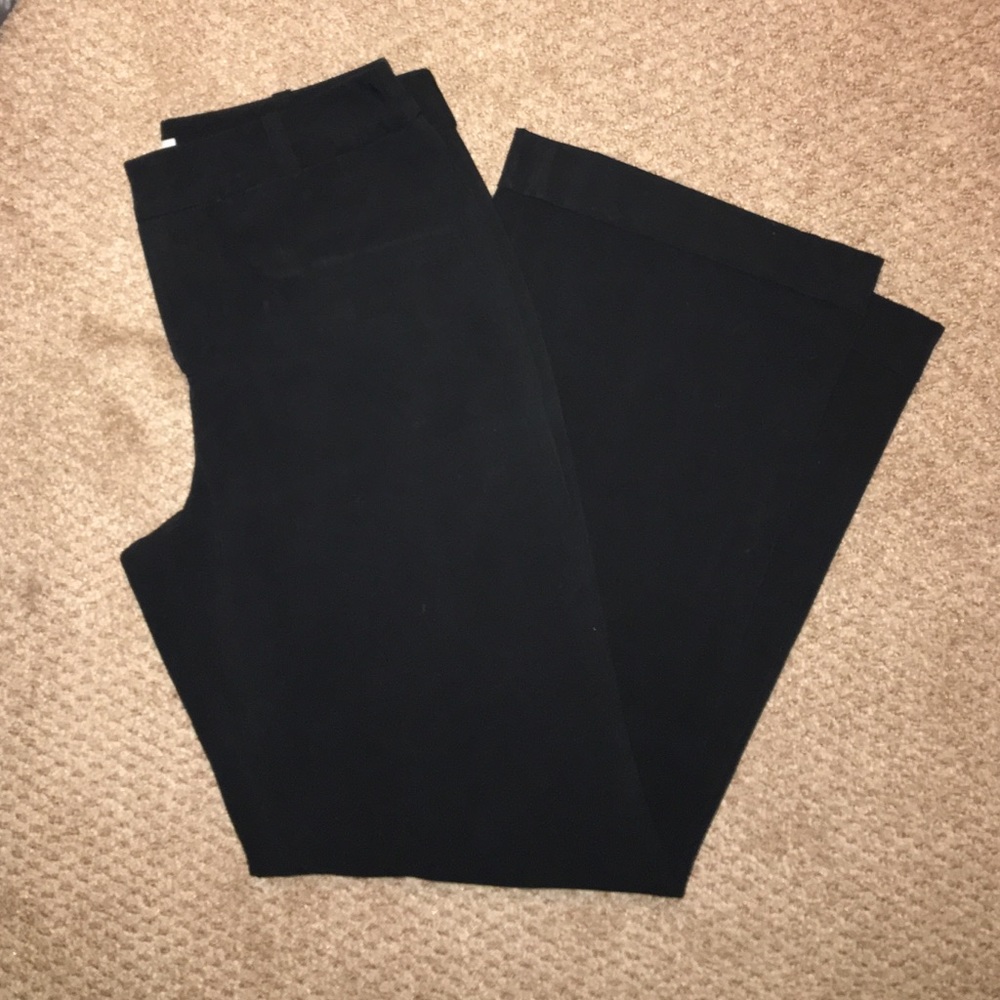 Black work slacks