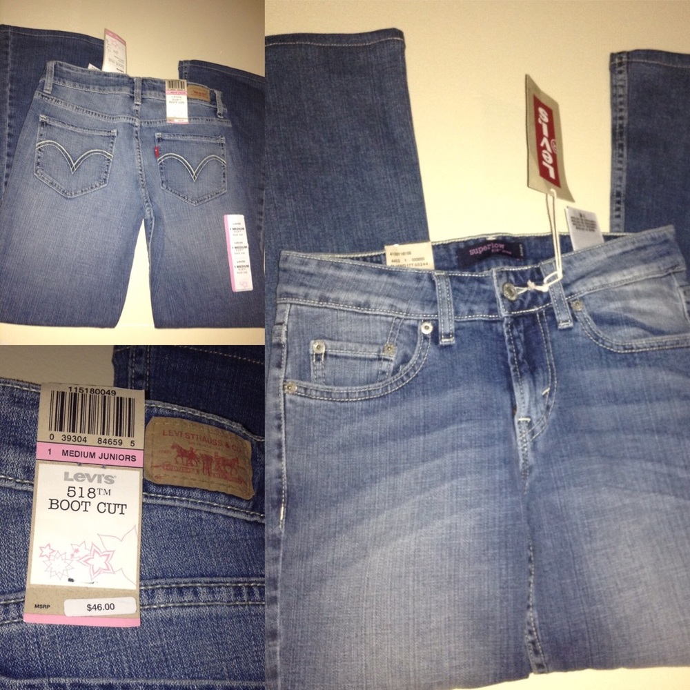 Levi's Superlow 518 in Juniors Medium Size 1