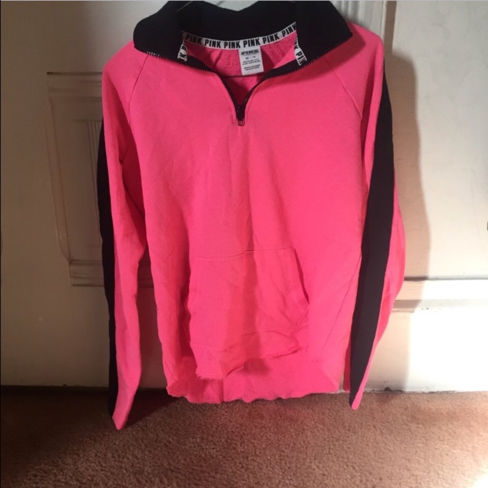 Pink 1/4 zip