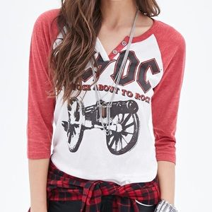 F21 Band Tee