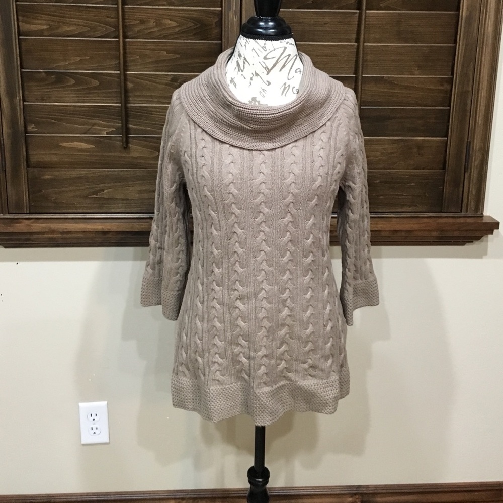Karen Scott Cowl Neck Sweater