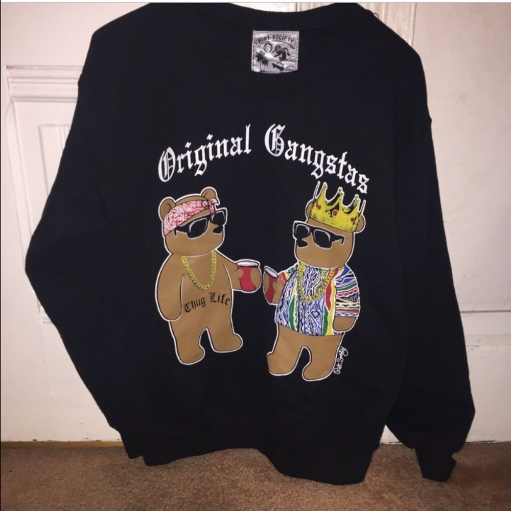 Tupac X Biggie sweater