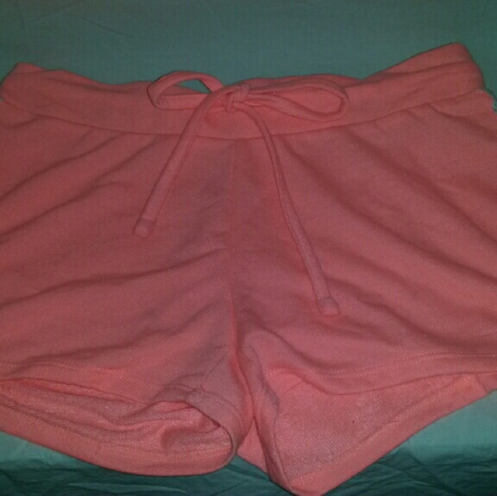 Pink Lacey Soft Shorts