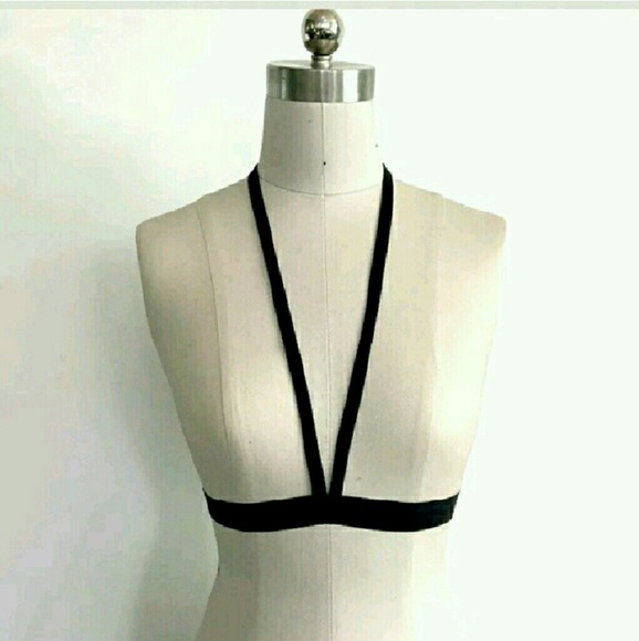 XS,S,M,L,XL,XXL,XXXL Triangle Bralette - Picture 2 of 4