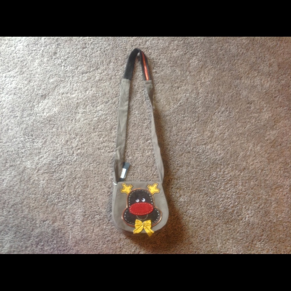 Small Girls Crossbody Brown