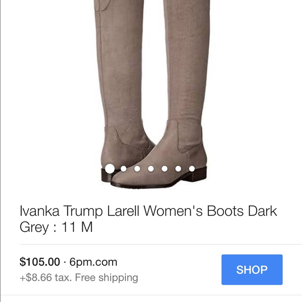 Ivanka Trump over knee boots