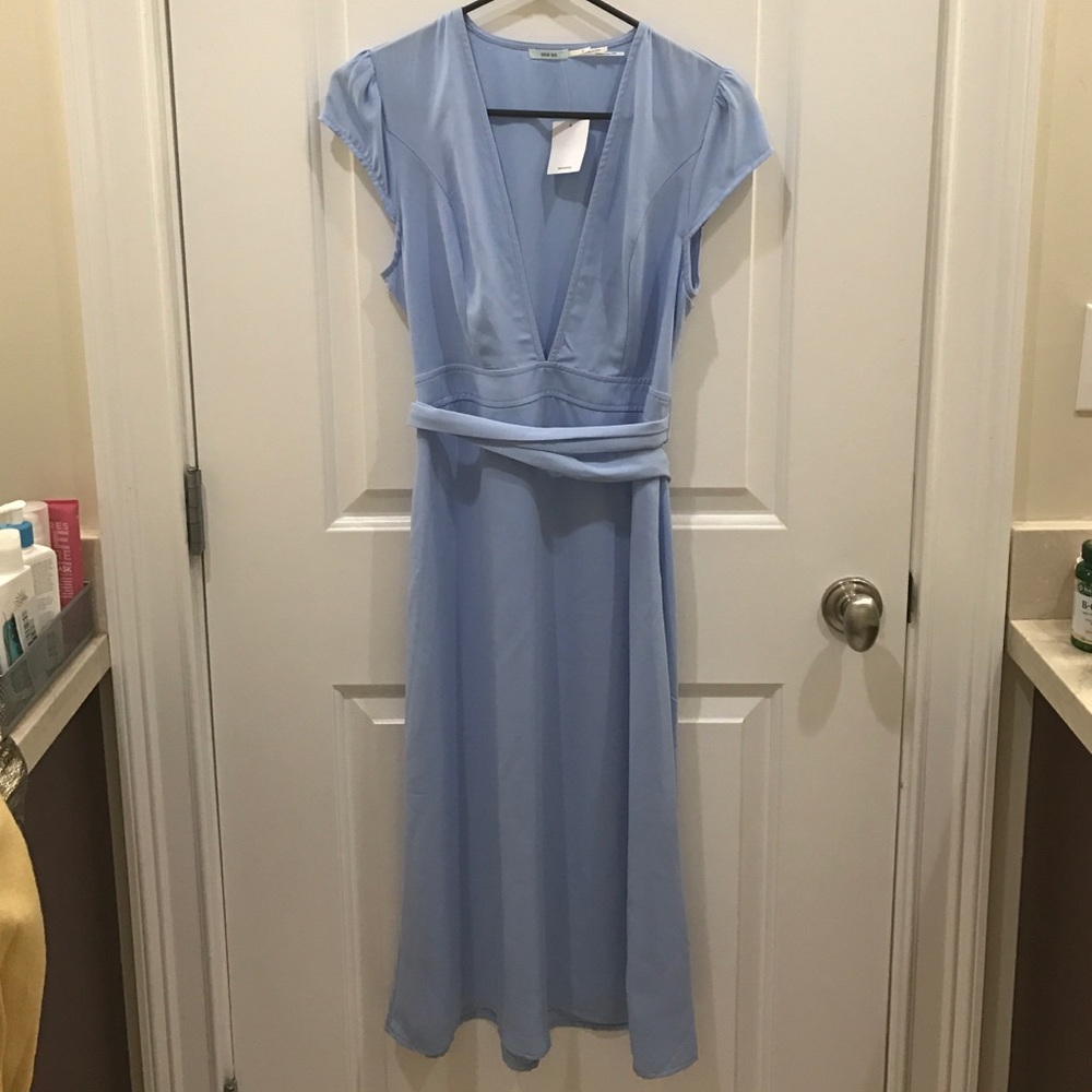 NWT  Kimchi Blue Periwinkle midi dress
