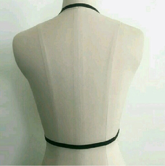 XS,S,M,L,XL,XXL,XXXL Cupless X Bralette - Picture 3 of 4