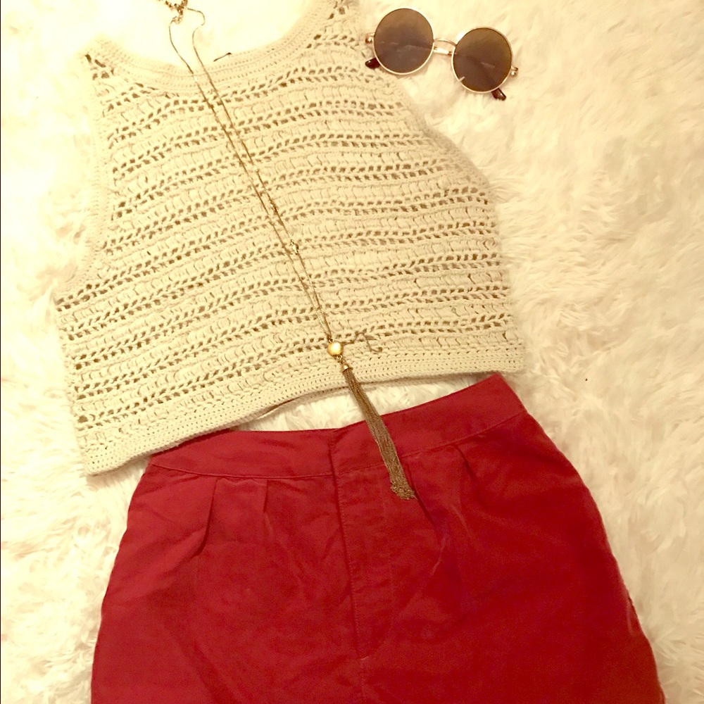Forever 21 crochet top