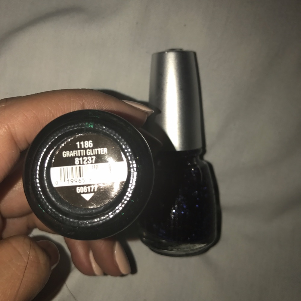 2 China Glaze glitter nail polish - Picture 2 of 3
