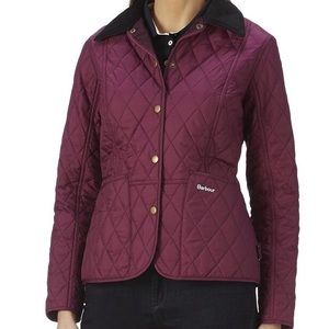 barbour pantone quilted jacket
