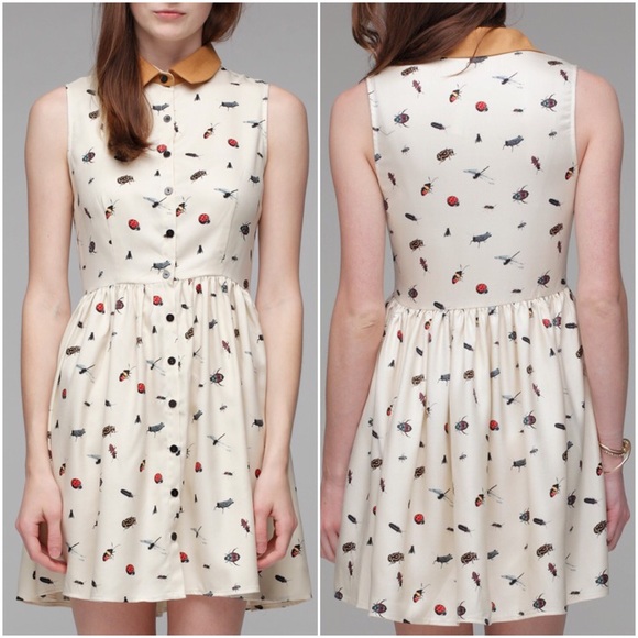 ISO Dusen Dusen Insect Dress, M/L - Picture 1 of 1