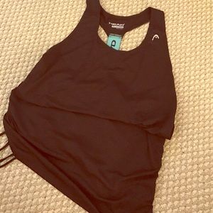 Active tank with side draw strings