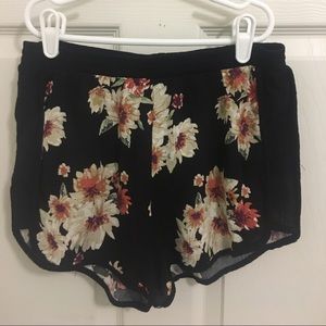 Flowy Floral Shorts