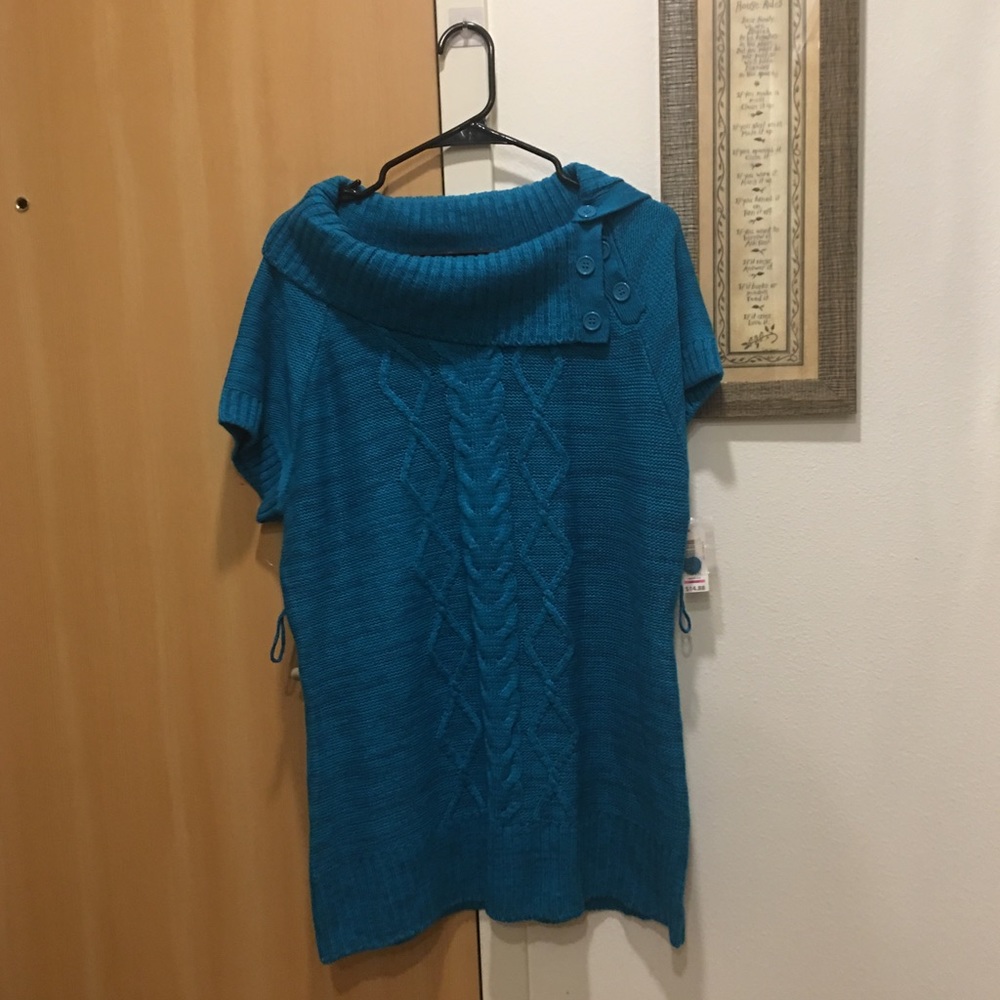 Blue sweater