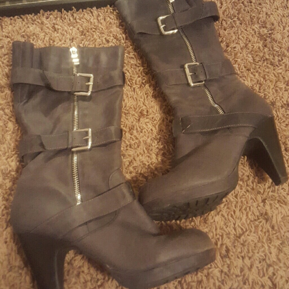 LOWEST PRICE Fergie Grey Belfast Boots