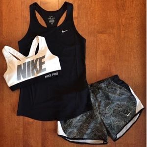 Nike bundle - bra, tank, shorts
