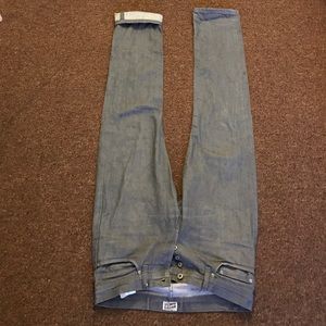 Naked & Famous WeirdGuy Grey Selvedge 33 Waist