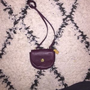 Coach mini crossbody