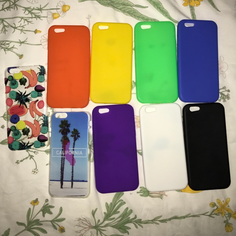 LOT OF IPHONE 6/6s CASE