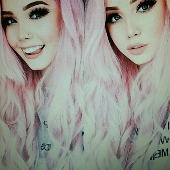 Pink Full Head Clip in Extension main image 8