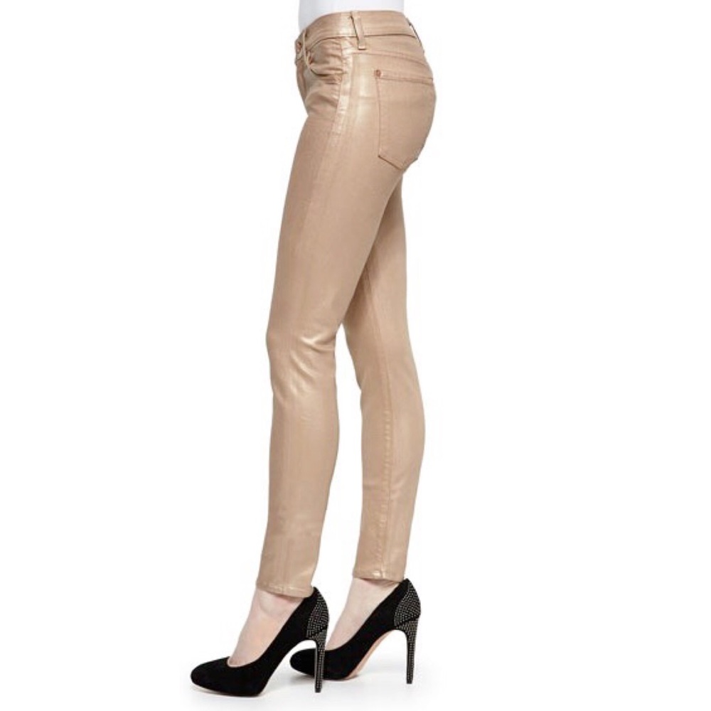 Koral Metallic Stretch Jeans