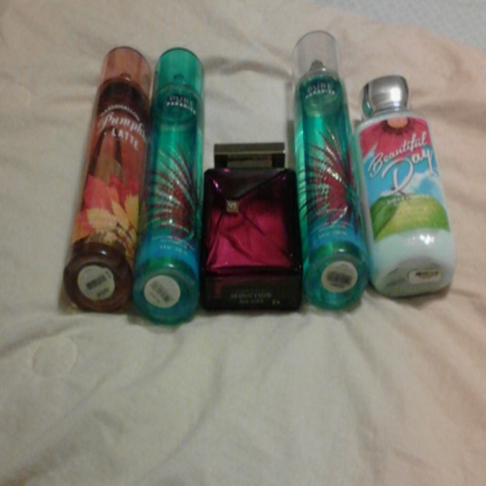 Victoria's Secret perfume and B&BW!