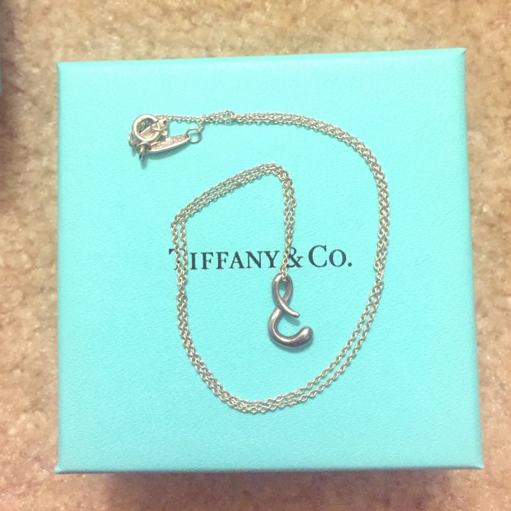 Tiffany Elsa Peretti "S" Necklace