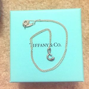 Tiffany Elsa Peretti "S" Necklace