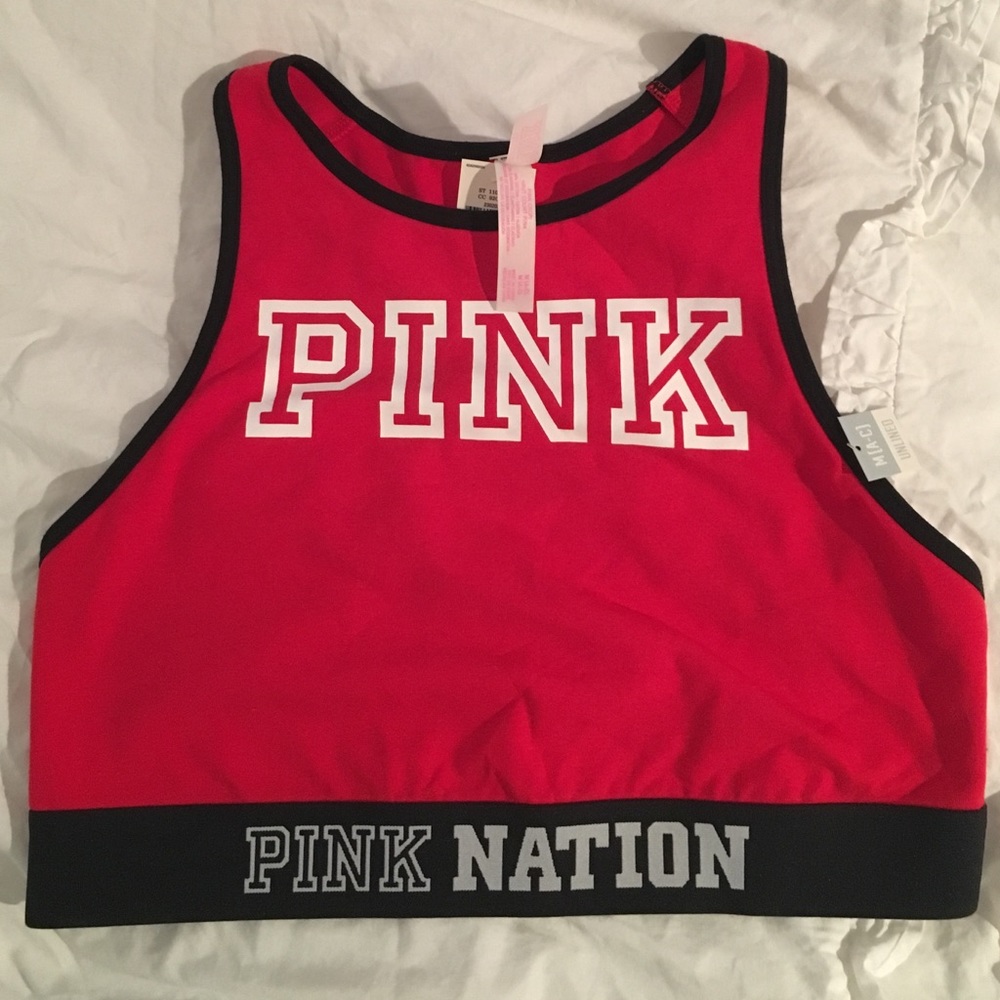 🆕 Victoria's Secret PINK high neck sports bra