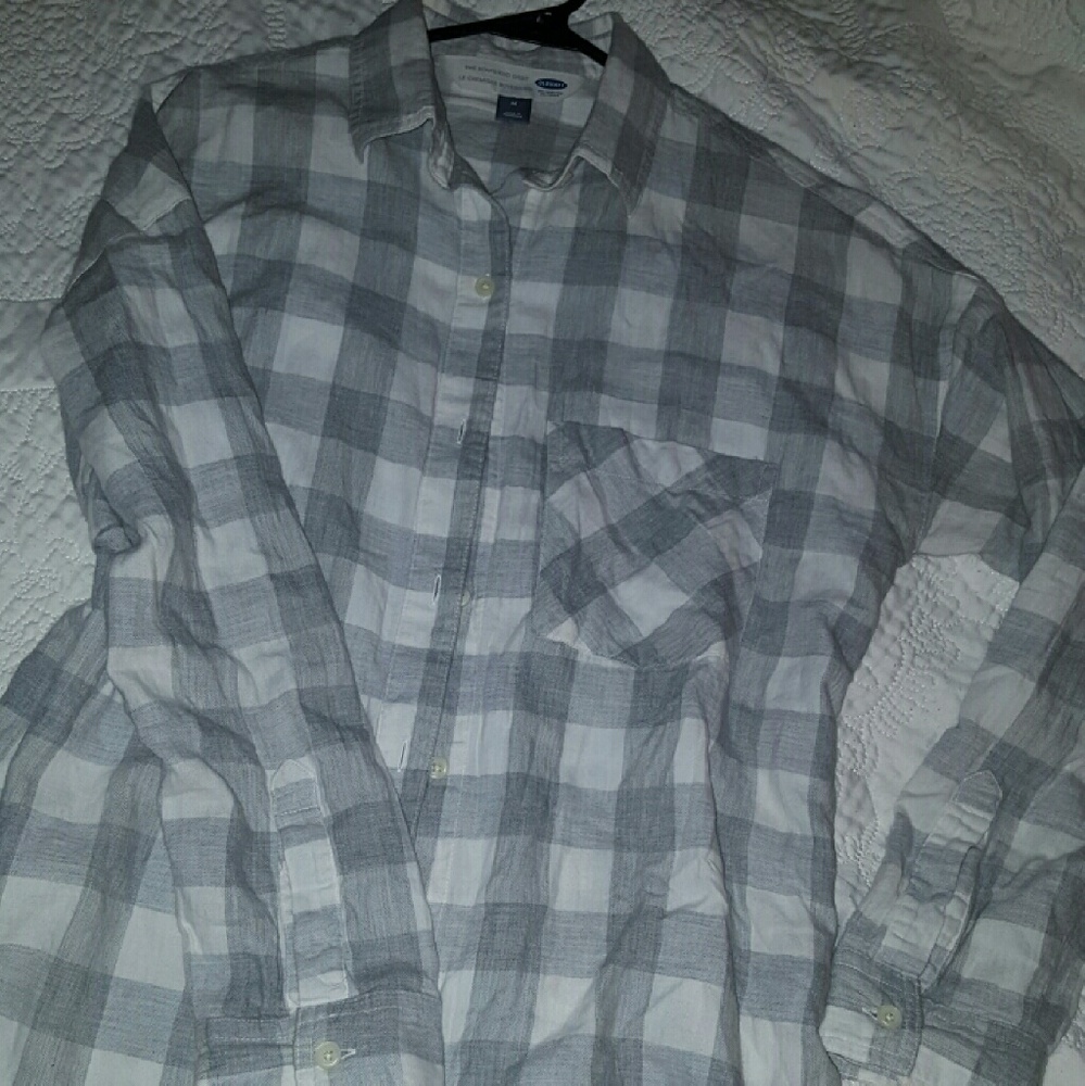 Plaid button up