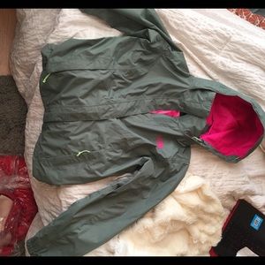 North face rain jacket