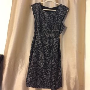 Black/Grey Banana Republic Dress
