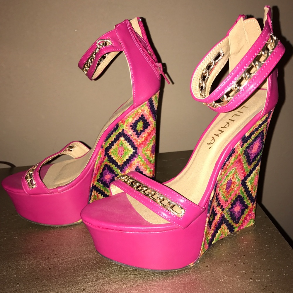 Liliana Wedges With Zipper