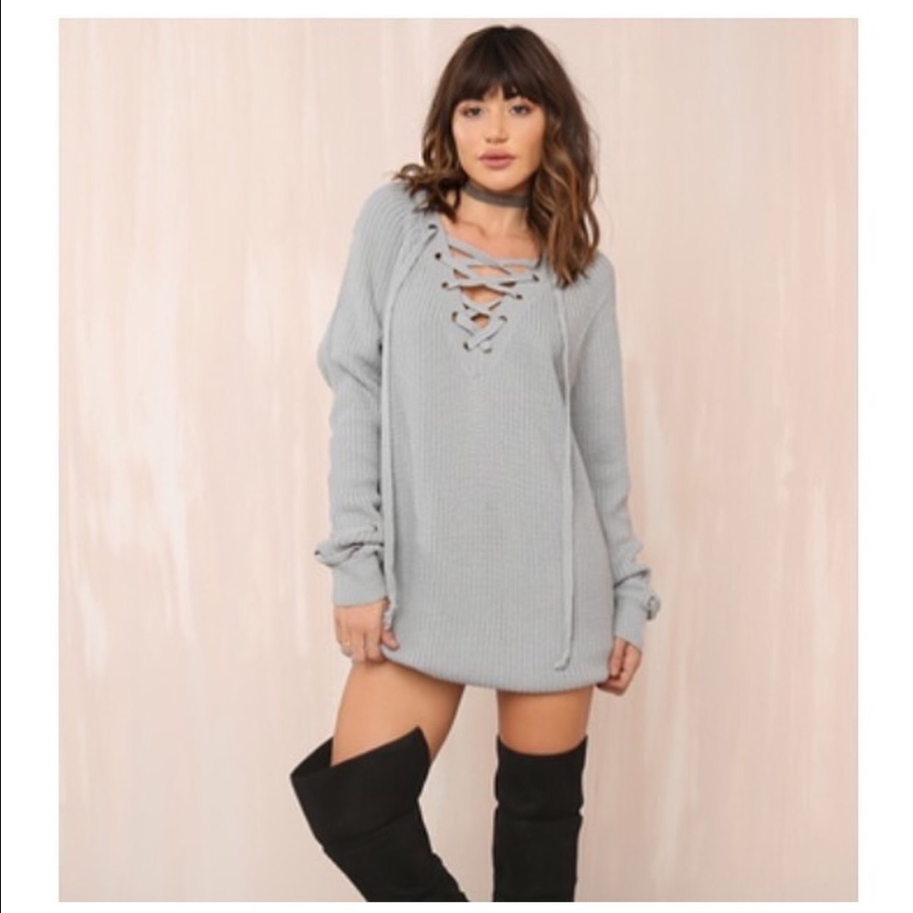 Sweater dress
