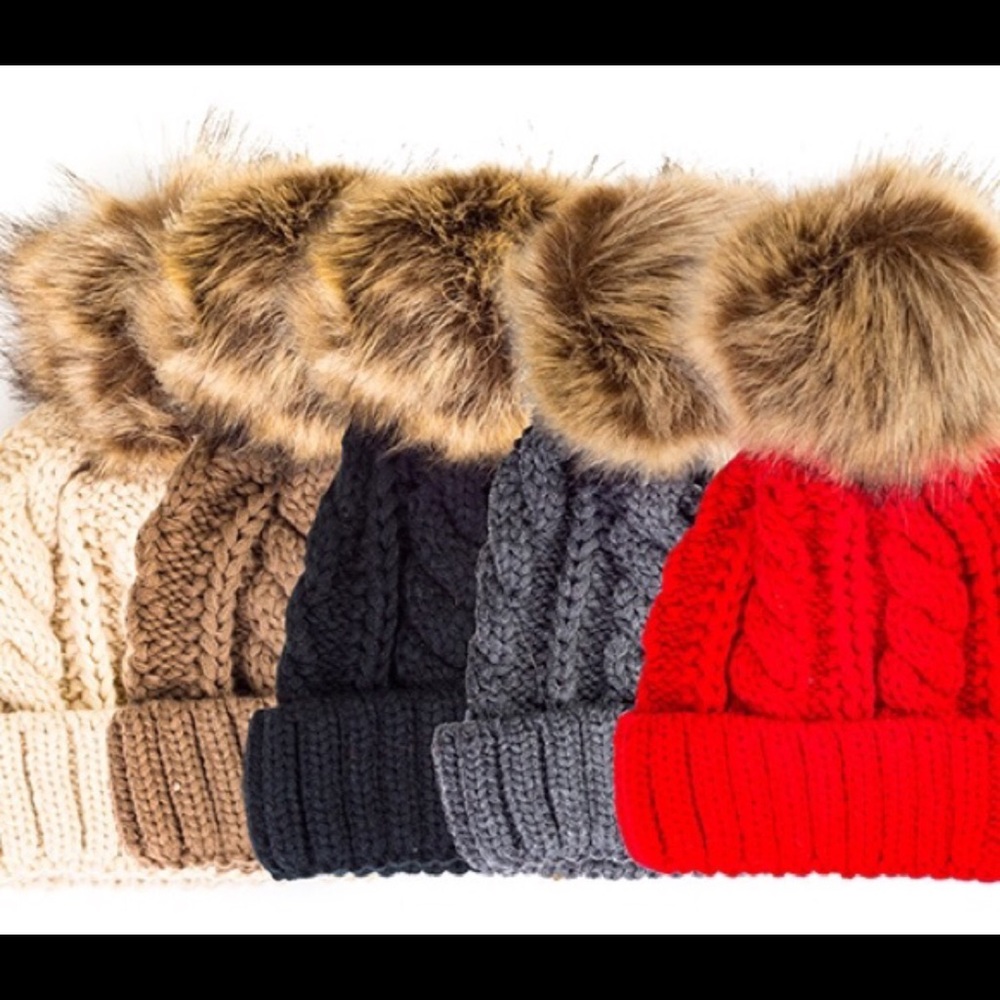 Knit beanie