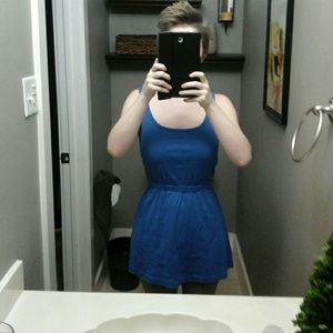 Short blue American Apparel dress