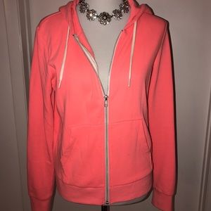 Bright Coral Hoodie