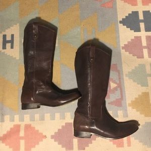 FRYE Melissa Button Riding Boot, Like New