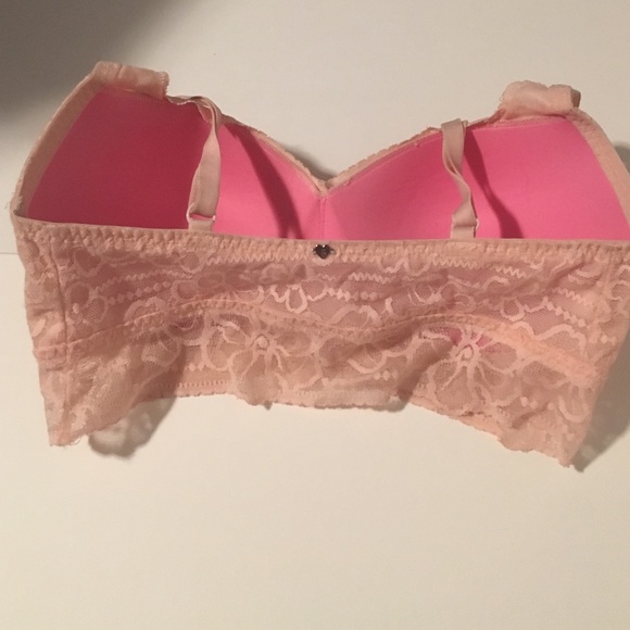 Victoria Secrets Pink lace bralette - Picture 2 of 3