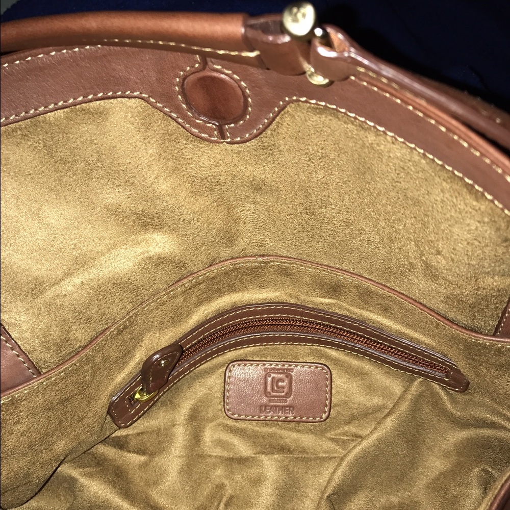 LIZ CLAIBORNE ✨✨😍 The Perfect Brown Bag👌👌🌹🌹 - Picture 7 of 8