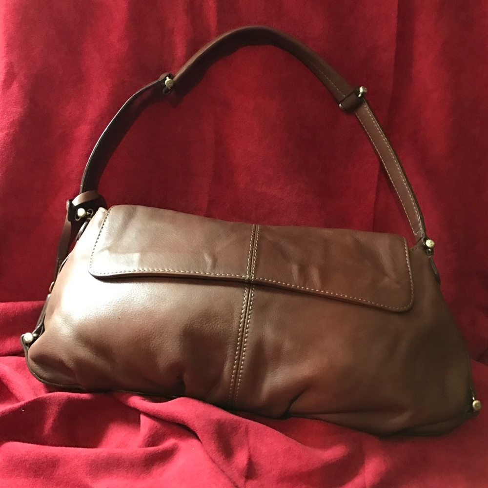 LIZ CLAIBORNE ✨✨😍 The Perfect Brown Bag👌👌🌹🌹 - Picture 2 of 8