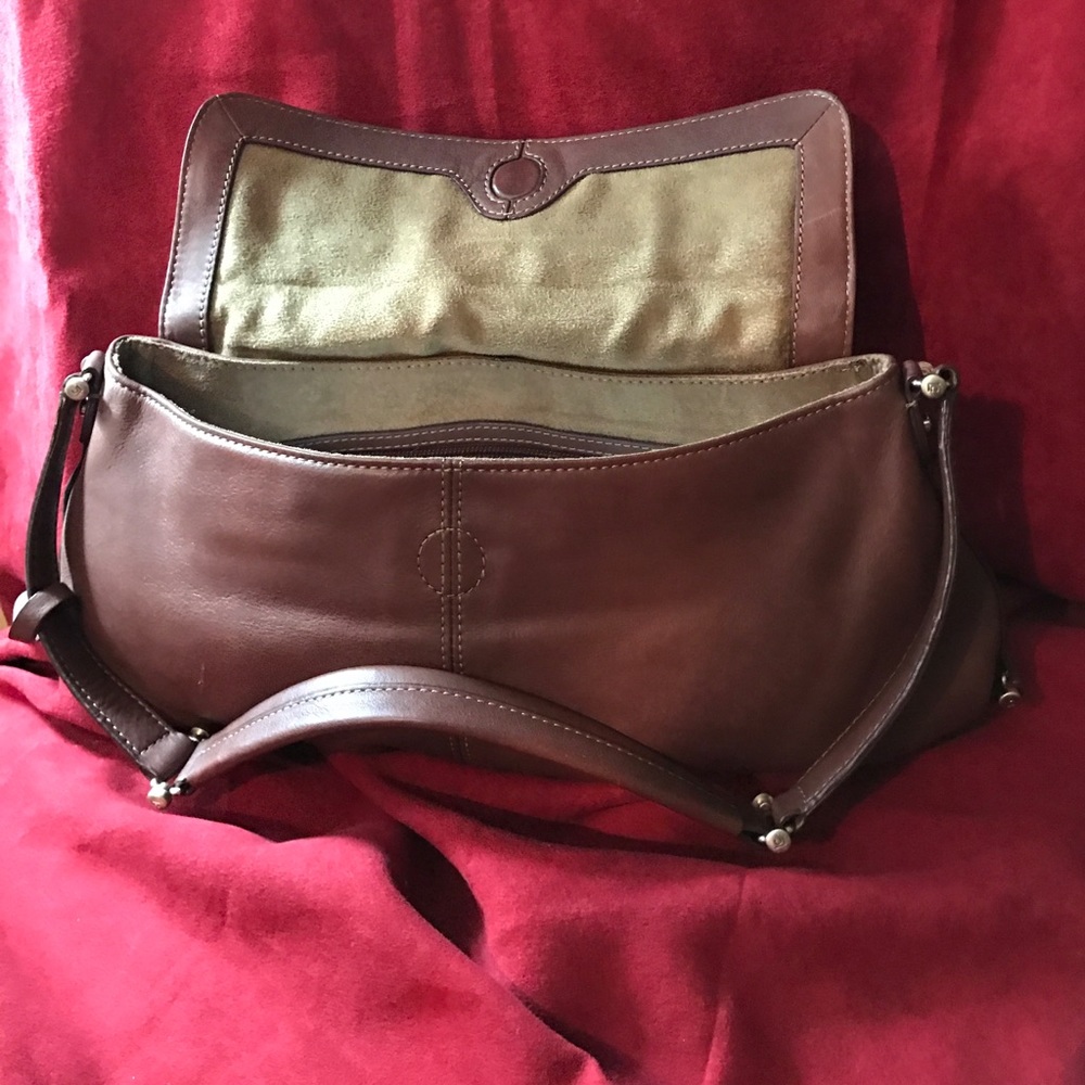 LIZ CLAIBORNE ✨✨😍 The Perfect Brown Bag👌👌🌹🌹 - Picture 4 of 8
