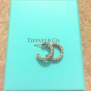 Tiffany Somerset Mesh Hoop Earrings