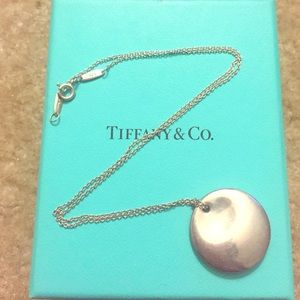 Tiffany Elsa Peretti Round Pendant